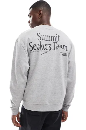 ASOS Oversized og sweatshirt med bjergprint