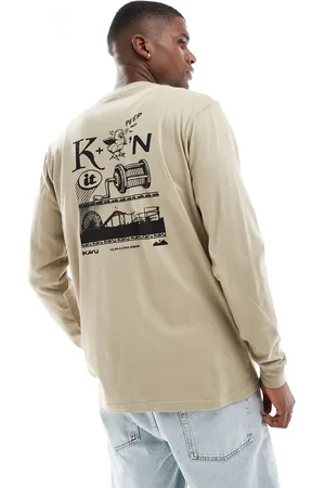 Kavu Puzzle Time - og langærmet T-shirt med grafik-Neutral