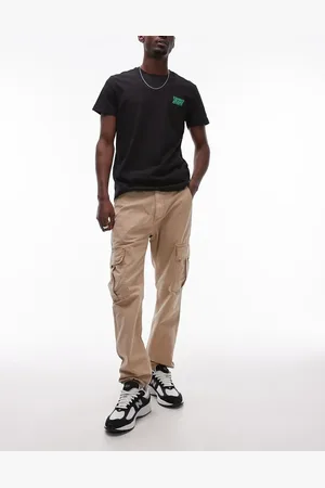 Tommy Hilfiger Ryan - Cargobukser med lige ben i beige-Neutral