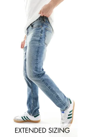ASOS Slim fit-jeans i lyseblå vask