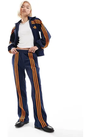 adidas Classics - Indigoblå træningsbukser i velour-Marineblå