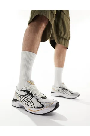 Asics Gt-2160 - Sneakers i cremehvid og ren sølvfarve