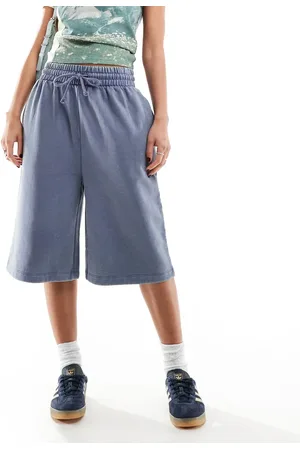 ASOS Sweat-shorts i longline i kraftigt materiale med