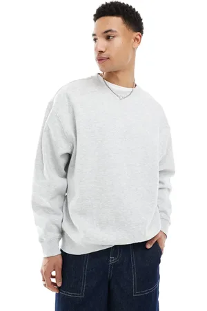 Weekday Oversized sweatshirt i meleret
