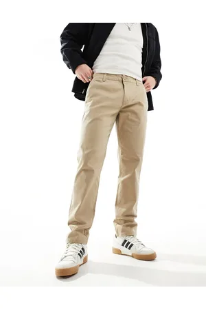 Only & Sons Beige chinos i slim fit-Grå