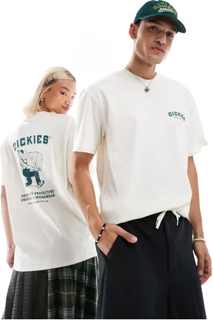 Dickies Graphic Workman - Rå T-shirt med rygprint