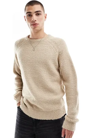 Threadbare Beige trøje i chunky strik