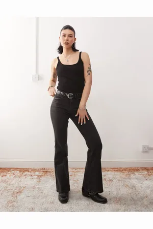 Wrangler Fierce - Sorte jeans med svaj