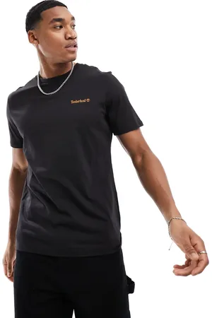 Timberland T-shirt med lille tekstlogo