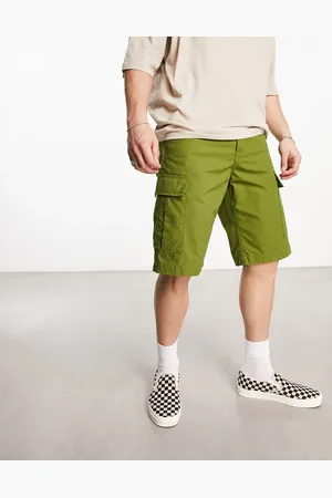Carhartt Grønne cargoshorts i Regular Fit