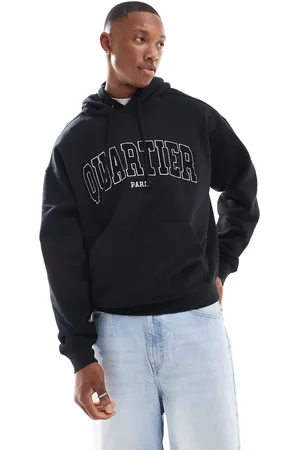Cotton On Cotton On - og firkantet pullover-hættetrøje med Paris-grafik