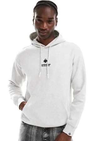 A Bathing Ape Aape By A Bathing Ape - Clover - Gråmeleret hættetrøje-Sort