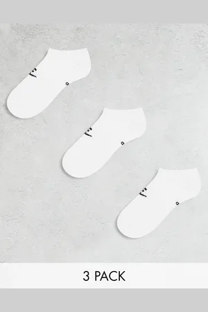 Nike Nike - Sportswear Everyday Essential - Hvide, usynlige sokker