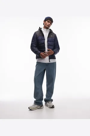 Lacoste Essentials - og quiltet dynejakke med blokfarvet design
