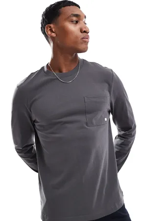 Farah Burst - Grå T-shirt med lange ærmer