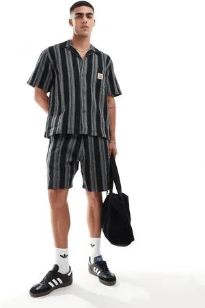 Carhartt Dodson - Stribede shorts i - Del af sæt