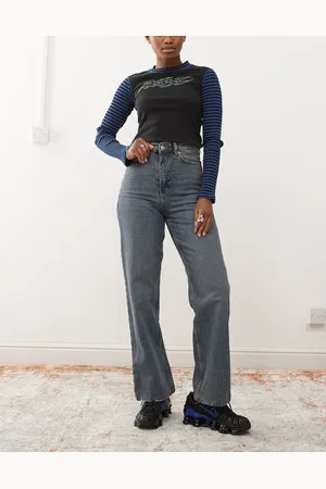 Dr Denim Dr. Denim - Echo - Mellemblå jeans i vintage vask med lige ben