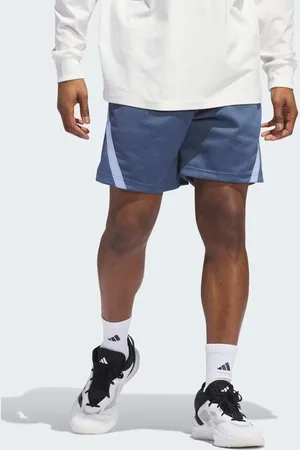 adidas Adidas Select - Mørke- og lyseblå shorts i mesh