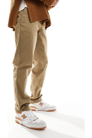 Farah Norwood - Arbejdstøj - chinobukser i regular fit-Neutral