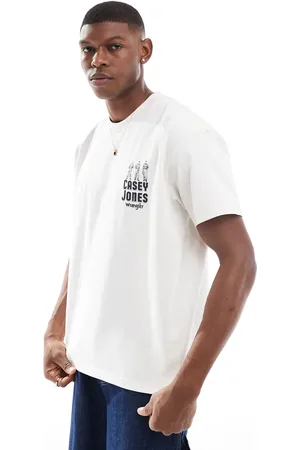 Wrangler Casey Jones - og oversized arbejds-t-shirt i kraftigt stof med vintage design og logo