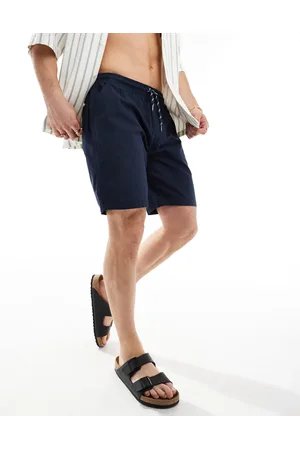 Brave Soul Shorts i let bomuld med elastisk talje