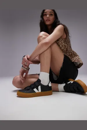 Veja Recife - Sorte sneakers med gummisål