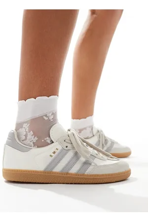 adidas Samba OG - Sneakers i råhvid og grå