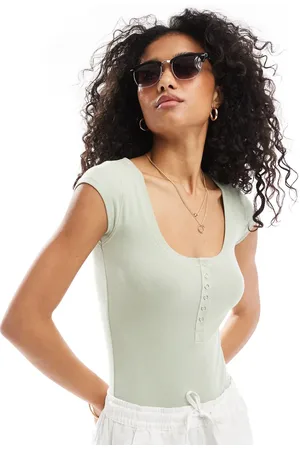 Miss Selfridge Bodystocking med trykknapper