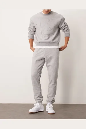 New Look Gråmelerde joggingbukser