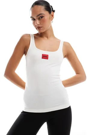 HUGO BOSS HUGO - Bodywear - top med rødt logomærke
