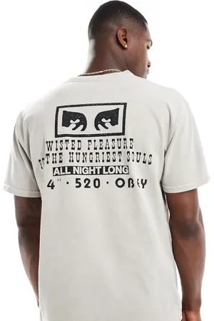 Obey T-shirt med print-Neutral