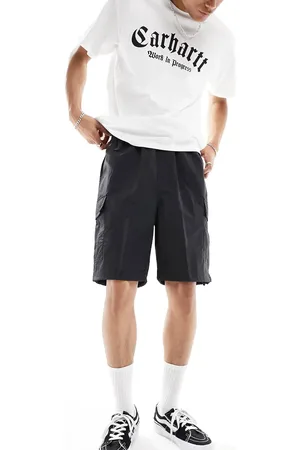 Carhartt Evers - Sorte cargoshorts i nylon