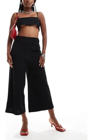 River Island Sorte culottes med vide ben