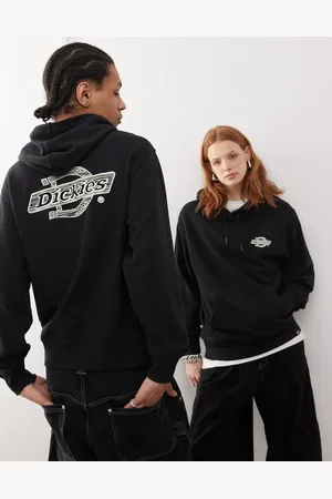 Dickies Wood - hættetrøje med logoprint på ryggen
