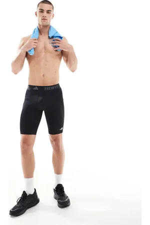 adidas Adidas Training - Tech Fit - Sorte basis-shorts