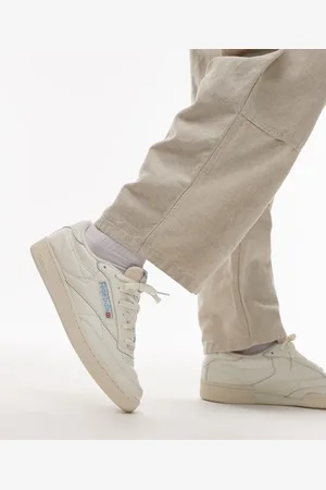 Reebok Club C 85 - Blå og offwhite sneakers-Hvid