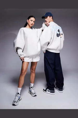 ASOS Disney - Unisex - sweatshirt med ekstremt oversized pasform og Mickey Mouse-print i scubastof