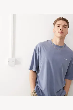 COLLUSION Grå oversized t-shirt med logoprint