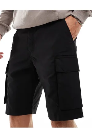 French Connection French Connection - Sorte cargoshorts i tech-stof
