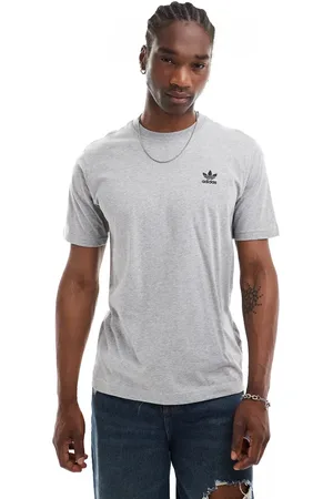 adidas Essentials - Gråmeleret T-shirt