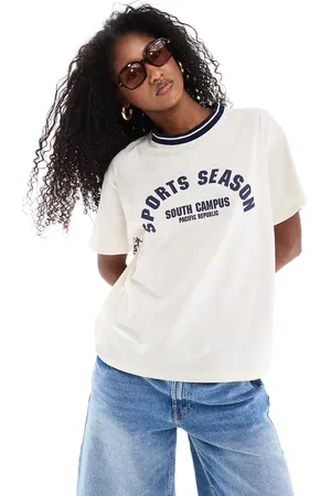 Pull&Bear Og oversized T-shirt med 