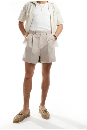 ASOS Elegante cropped bermudashorts-Neutral
