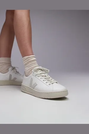 Veja Urca CWL - Hvide og naturfarvede sneakers