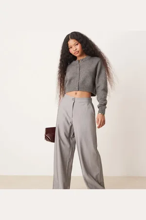 ASOS Petite - skræddersyede afslappede bukser med lige ben