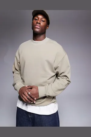 HUGO BOSS Dapo - Afslappet og sweatshirt med rund hals og centralt logo