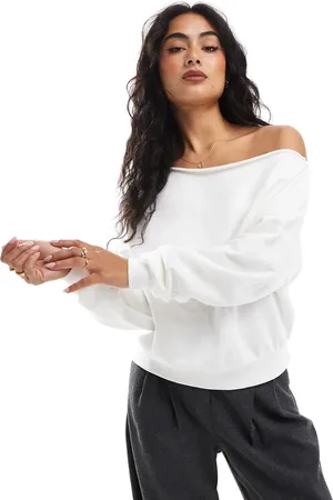 Cotton On Cotton On - Classic - offshoulder-sweatshirt med fleece-for
