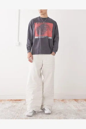 Cheap Monday Looser - Hvide posede jeans