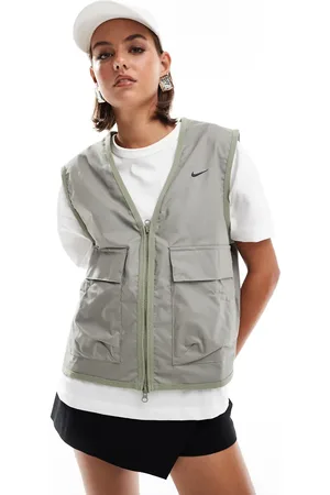 Nike Vævet grå cargo-top