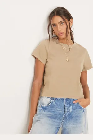 Free People Everyday - T-shirt i afslappet pasform-Gul