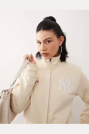47 Brand NY Yankees - Sandfarvet træningsjakke-Neutral